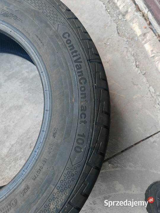 Opony komplet 21565r16 C Continental Conti Van podkarpackie Rudnik nad Sanem sprzedam