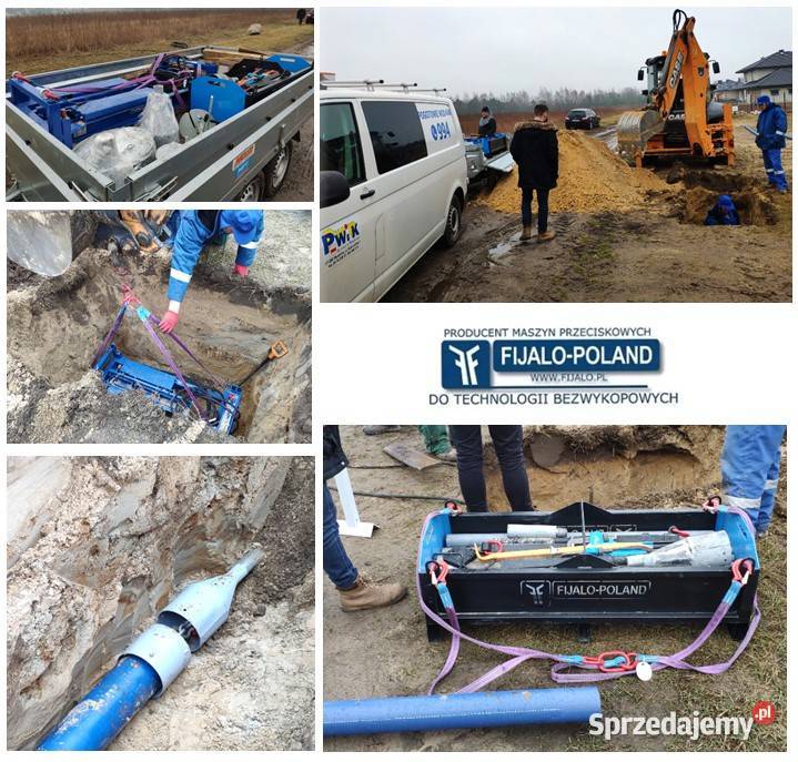 Hydrauliczna Maszyna Do Przecisków, Kret, Przecisk Gdańsk - Sprzedajemy.pl