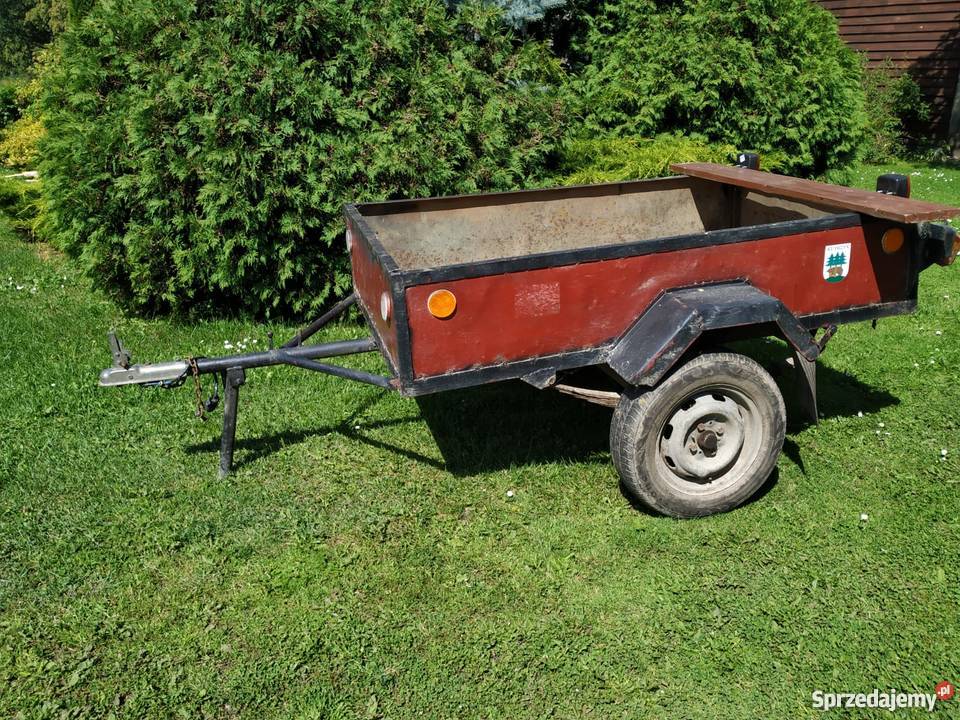 przyczepka samochodowa samoróbka SAM Kętrzyn