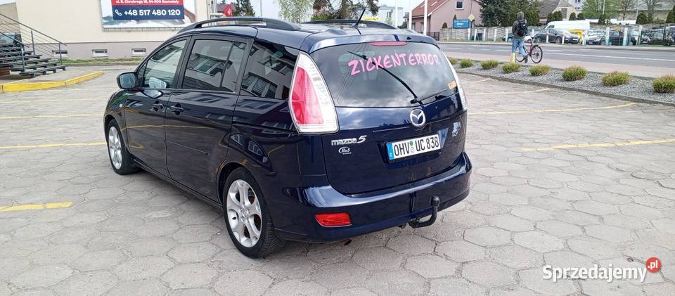Mazda 5 20 DieselZ NiemiecBezwypadkowa7 Szamotuły