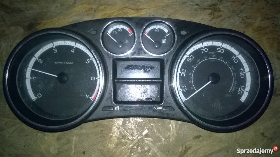 Zegary Peugeot 308 2008r angielskie Suków