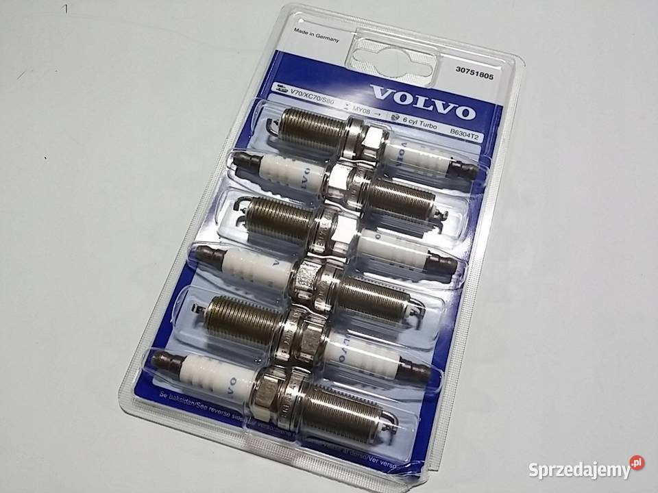 VOLVO S80 V70 XC60 XC70 30 T6 swiece zaplonowe Akcesoria samochodowe Bielany Wrocławskie