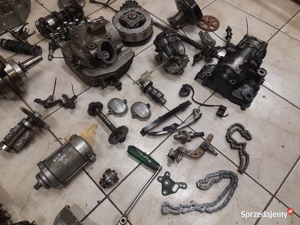 Kawasaki KLF 300 silnik części quad głowica Jelenia Góra