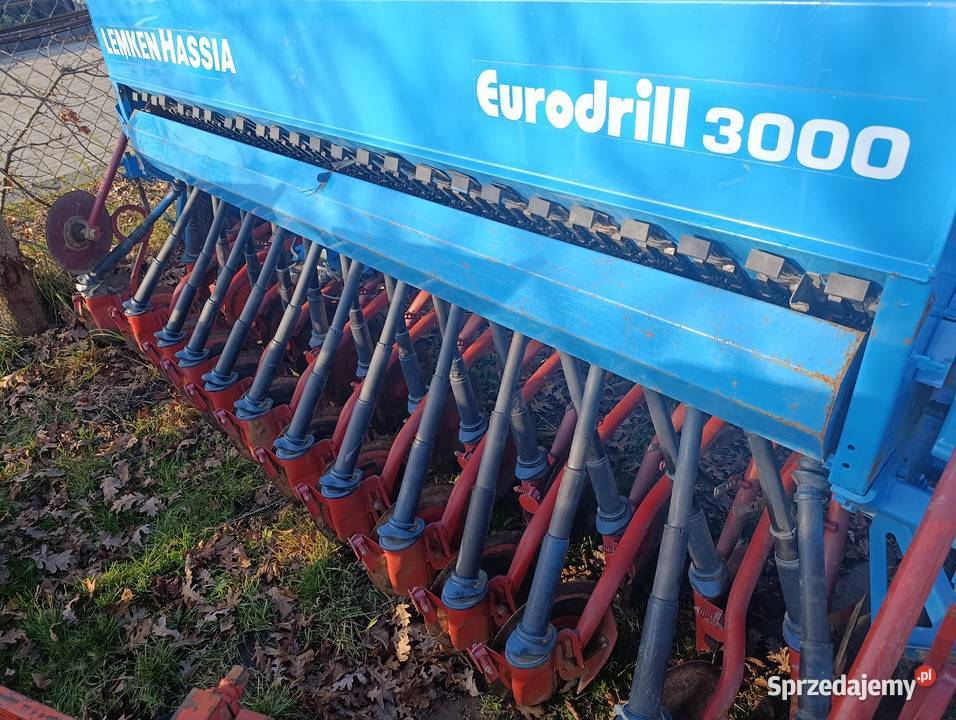 Siewnik zbożowy lemken hassia talerzowy Maszyny rolnicze Borki