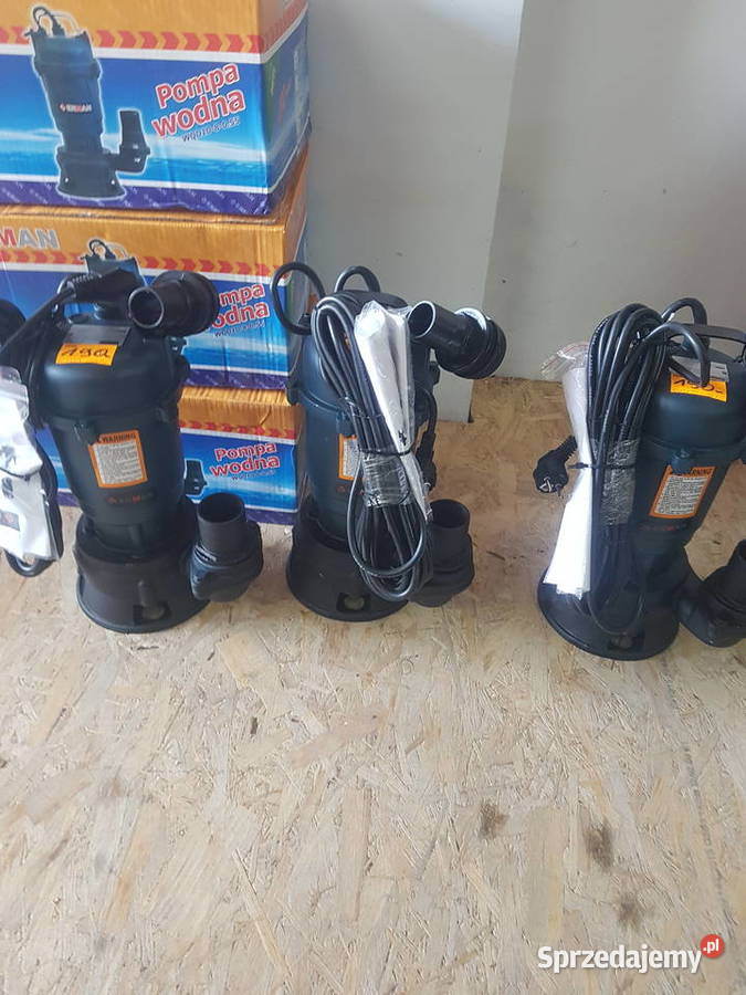 POMPA ZANURZENIOWA DO BRUDNEJ WODY SZAMBA ERMAN Głogowa