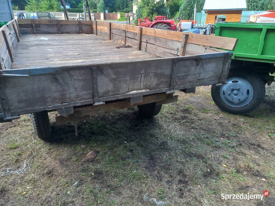 Przyczepa do balotów sianasłomy łódzkie Sieradz