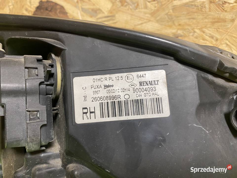 reflektory lampy przód Renault Twingo II 2 Lift Motoryzacja Dąbrowa Górnicza sprzedam