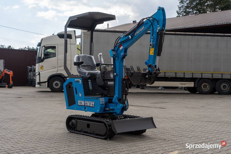 NOWA MINIKOPARKA KINGWAY 1000 3 ŁYŻKI 1 TONA FV nie Wrocław sprzedam