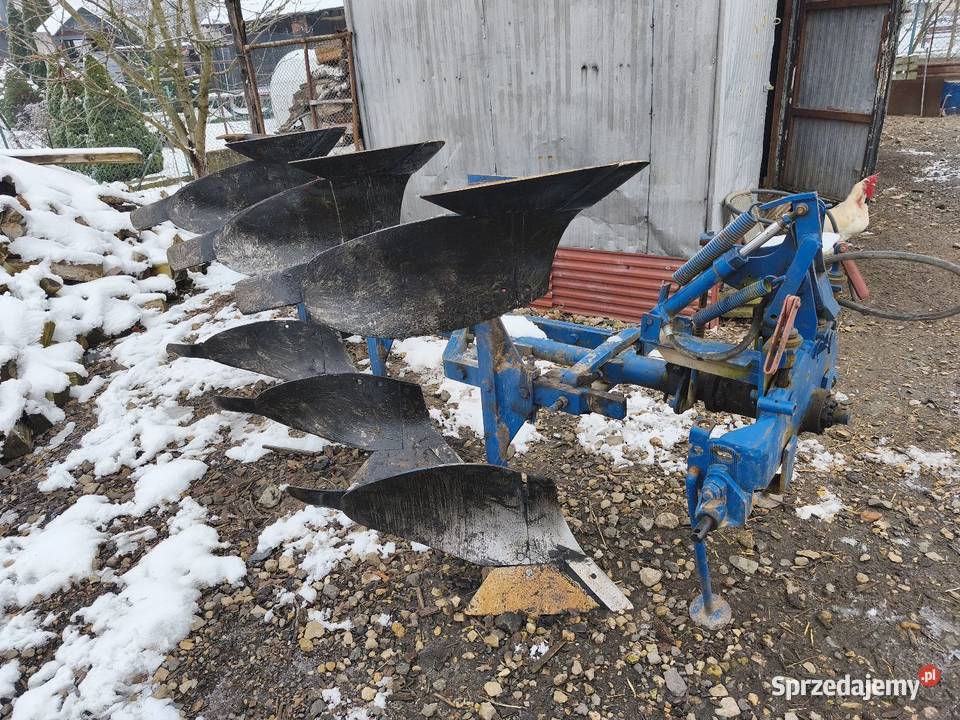 Pług obrotowy 3 skibowy rabe werk taube k60 Wierzbie