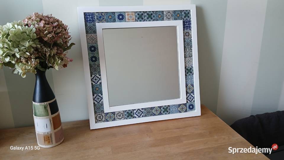 Lustro w podwójnej ramie Wałbrzych