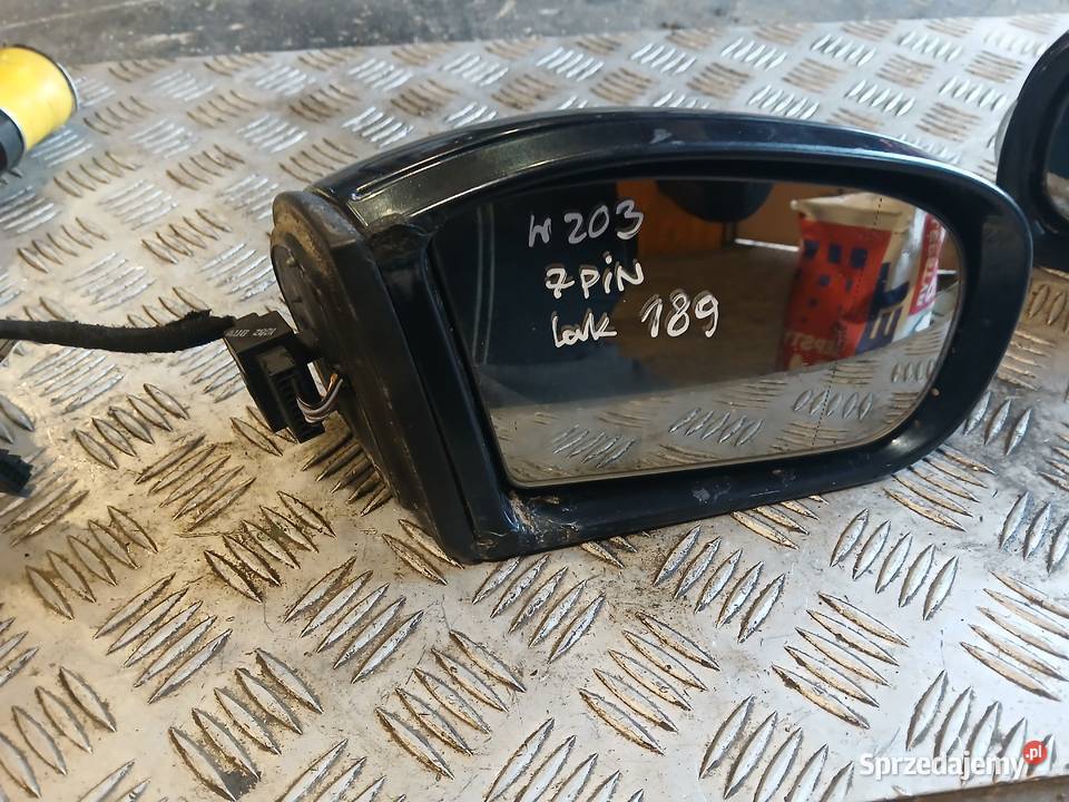 Lusterko prawe elektryczne Mercedes w203 EU Lusterka zewnętrzne Radłów