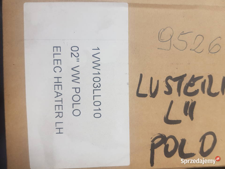 vw polo lusterko lewe elektryczne podgrzewane Motoryzacja śląskie Kończyce Małe