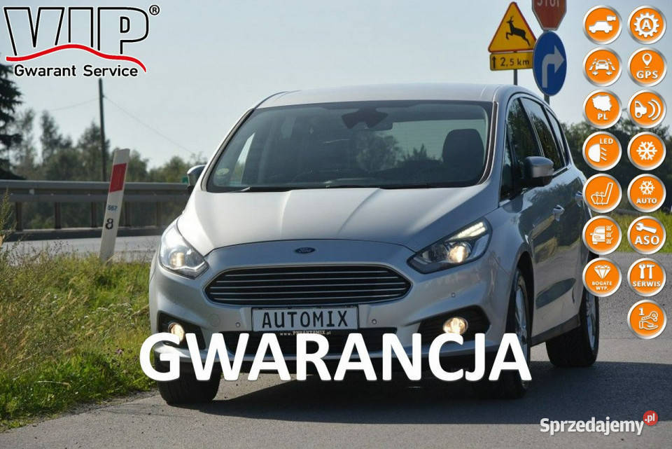 Ford S 20TDCI nawigacja kamera automat gwarancja podkarpackie Sędziszów Małopolski