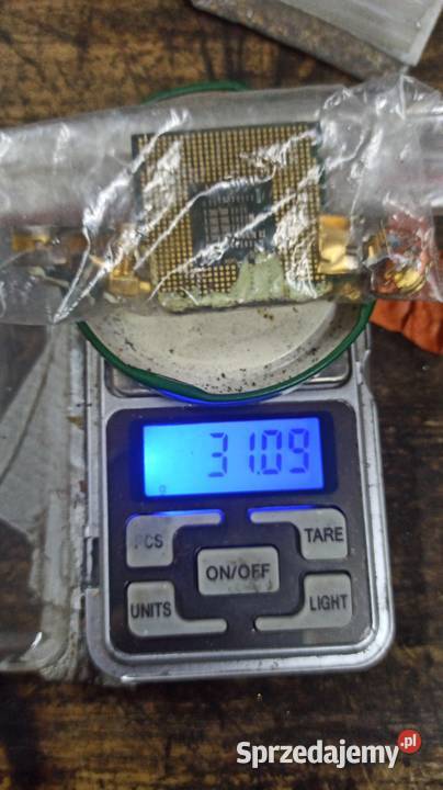 Układy scalone elementy pozłacane itp itd