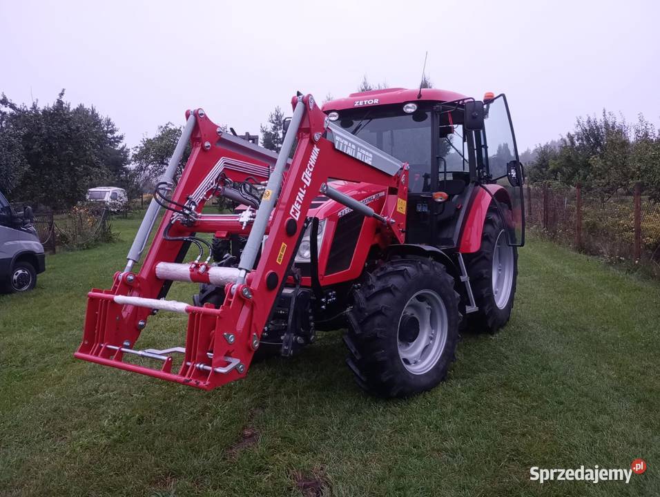 Ładowacz Tur Mocowanie Do Ciągnika Zetor 7245 Tychów