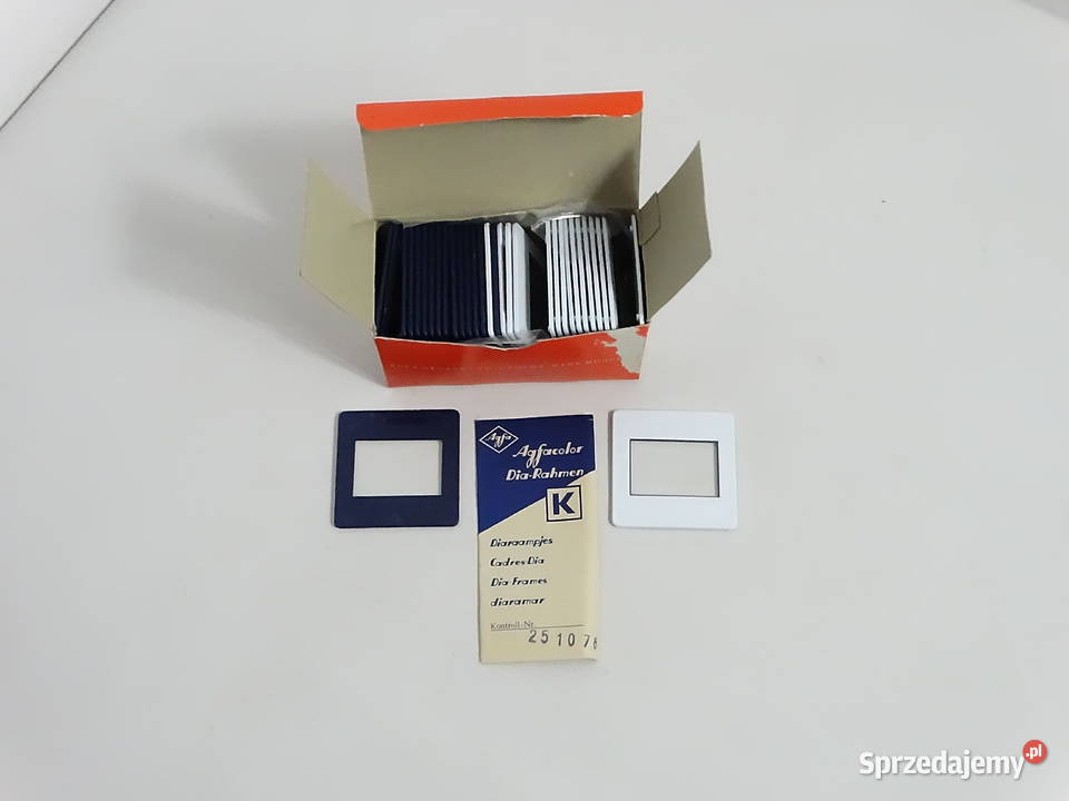 Vintage ramki do slajdów AGFA 1976 r Zestaw 32 Biłgoraj sprzedam