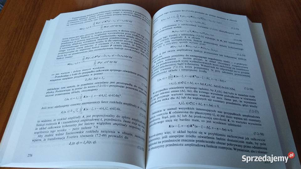 Optyka statystyczna Joseph W Goodman Gdańsk