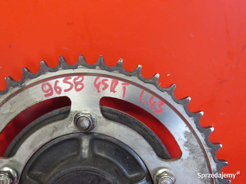 SUZUKI GSR 600 GSR600 K10 09 zębatka napędowa Warszawa