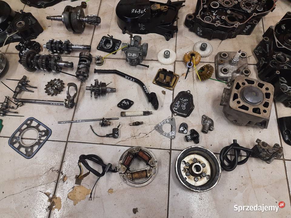 Suzuki RG 80 silnik części wał sprzęgło skrzynia Jelenia Góra sprzedam