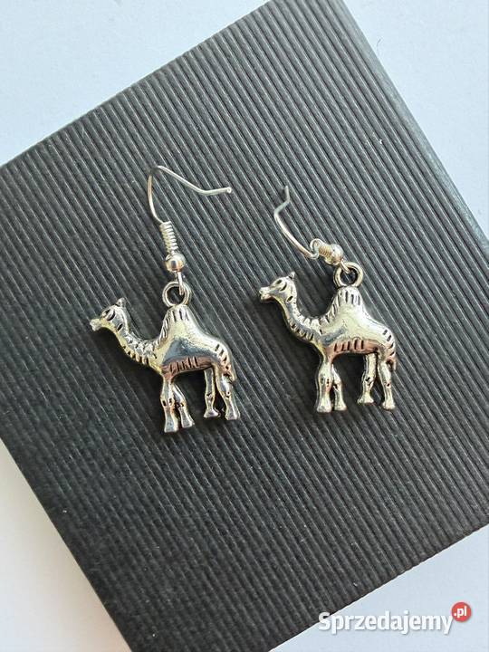 Kolczyki z metalu wielbłądy podlaskie Łomża
