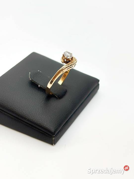 Złoty pierścionek pr 585 175g Rozmiar 15 Elbląg