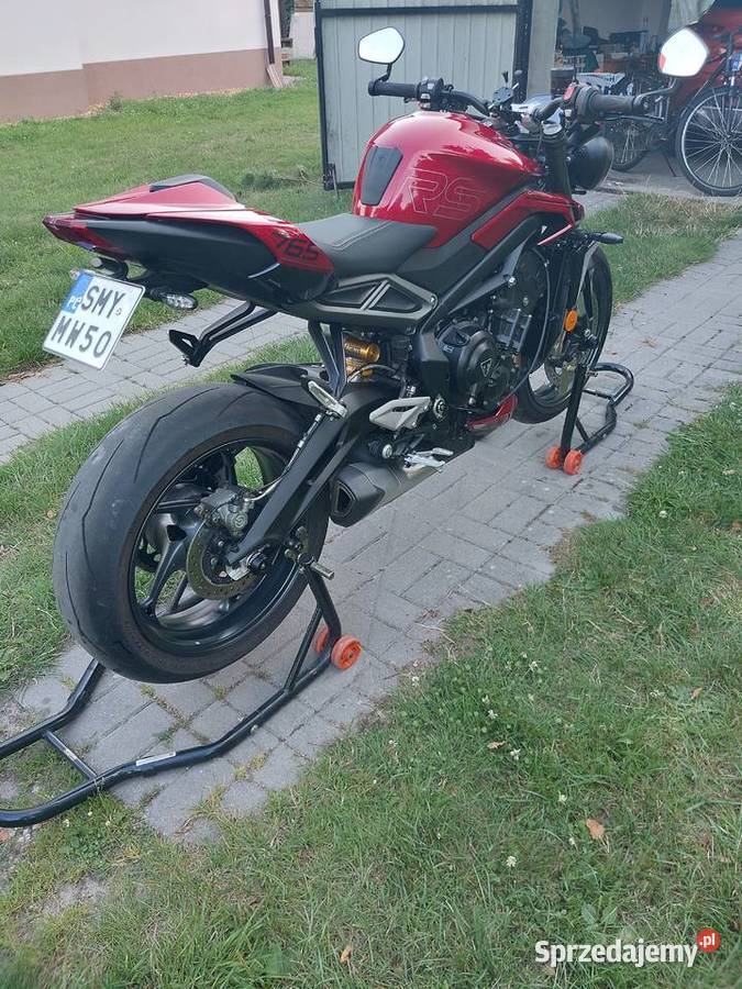 Triumph street triple765 rs 2023r śląskie Cynków sprzedam