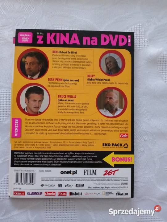 Książka i film DVD CO JEST GRANE satyra