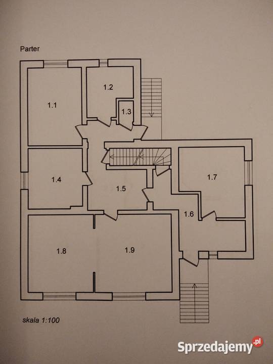 Dom253 15m2 9pokoi 3kuchnie 2łazienki 5WC wolnostojący lubuskie Sulechów