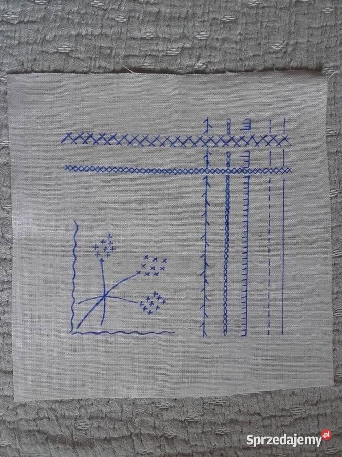 Serwetki vintage len beżowy Warszawa