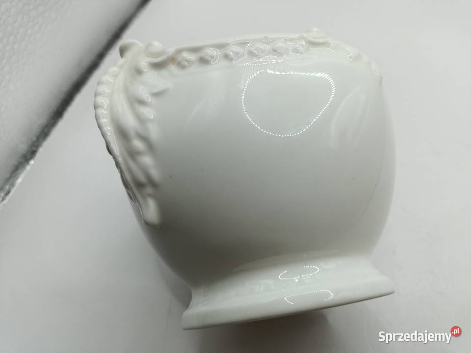 Cukiernica porcelana biała ANGLIA Coalport