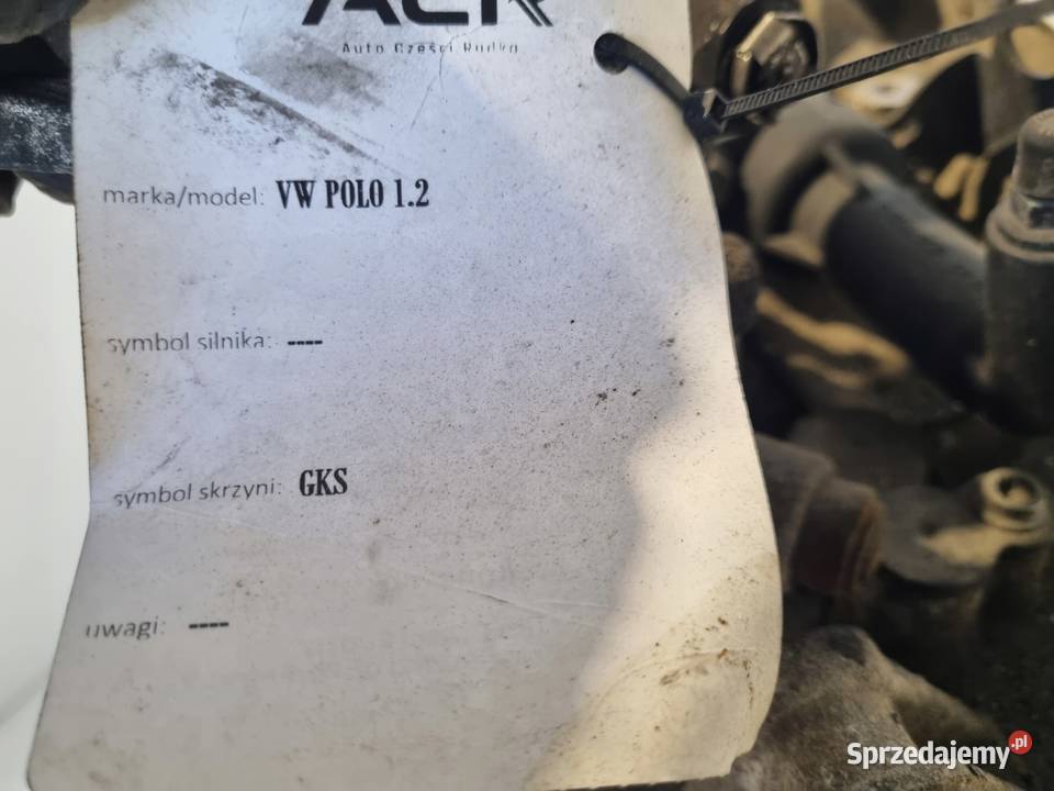SKRZYNIA BIEGÓW VW Polo IV Skoda Fabia 12 6V Chełm