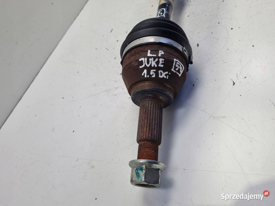 PÓŁOŚ Nissan Juke 15 Dci LEWA PRZEDNIA półośka Chełm sprzedam