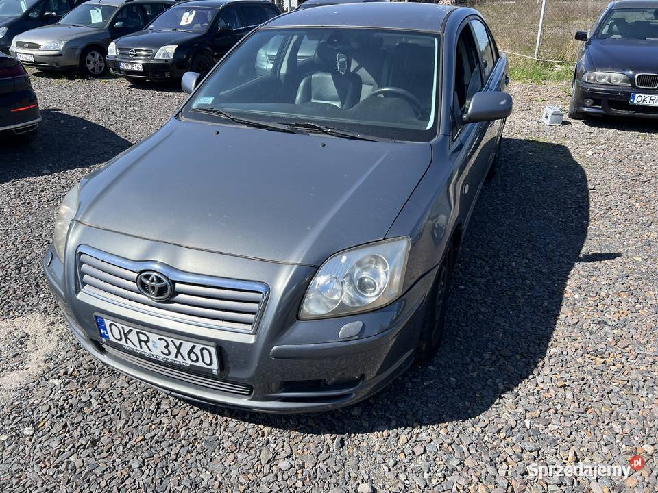 Sprzedam Samochód Marki Toyota Avensis Skóra 286000km Rogów Opolski sprzedam