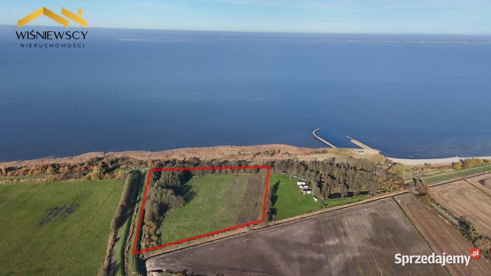 Działka Zalewem Wiślanym Kadyny 252ha