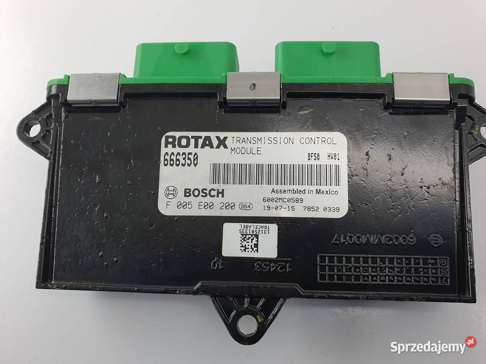 Modul Komputer Stacyjka Kluczyk Korek Can Am Układ elektryczny, zapłon