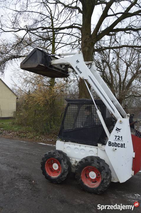 Mini Ładowarka miniładowarka BOBCAT 721 TANIO Rok produkcji 1900 Złoczew