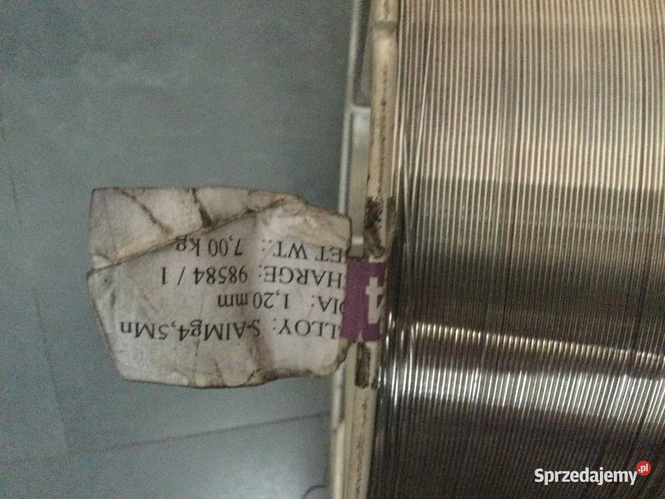 Sprzedam aluminiowy drut spawalniczy Olkusz