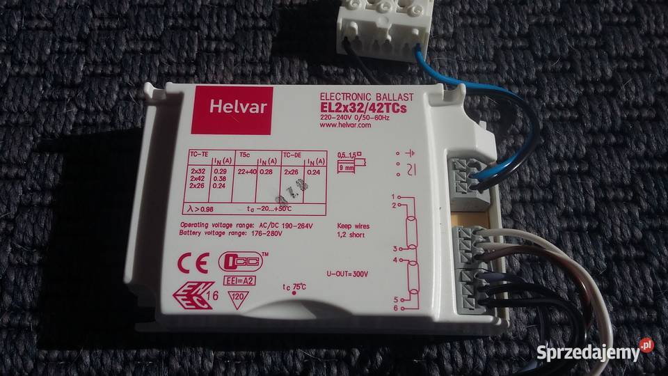 Statecznik elektroniczny HELVAR EL2x3242TCs Warszawa