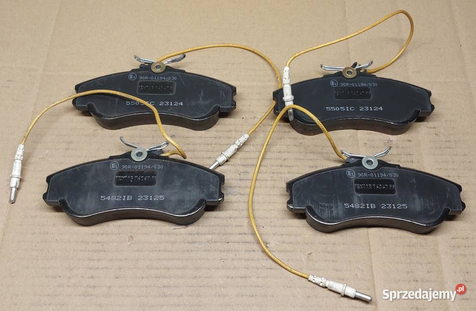 KLOCKI HAMULCOWE PRZÓD CITROEN BERLINGO PEUGEOT dolnośląskie Mielęcin sprzedam