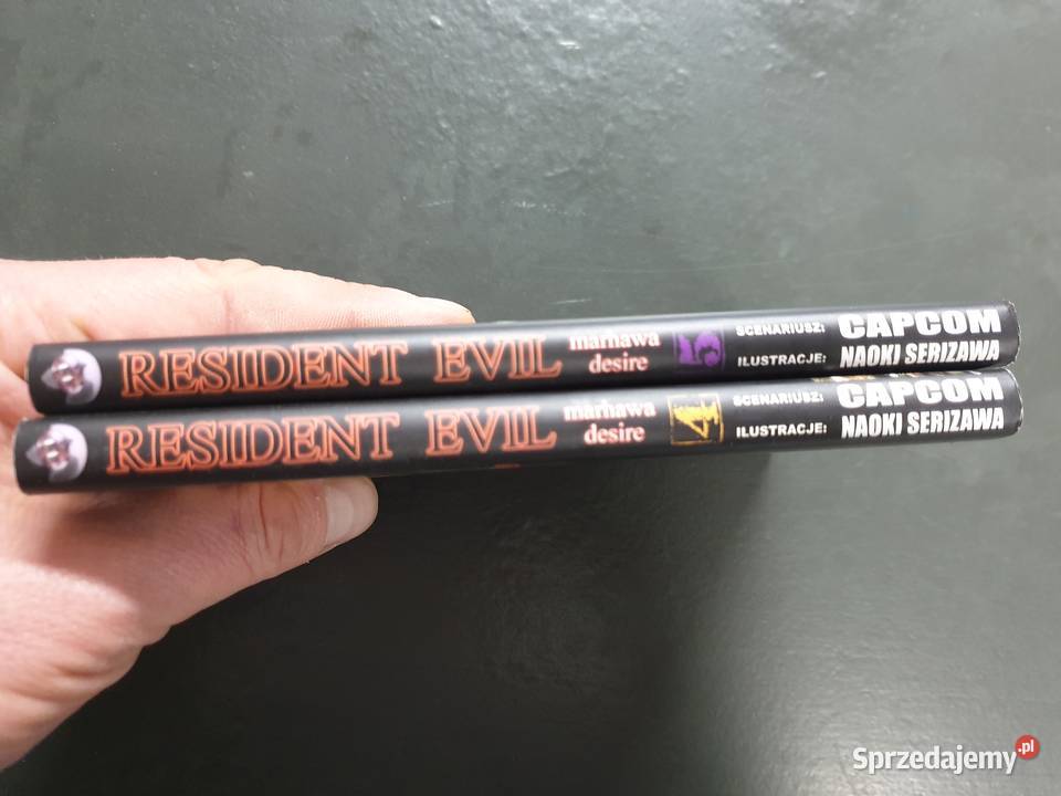 Resident Evil zestaw 2 komiksów Manga pomorskie Gdynia sprzedam