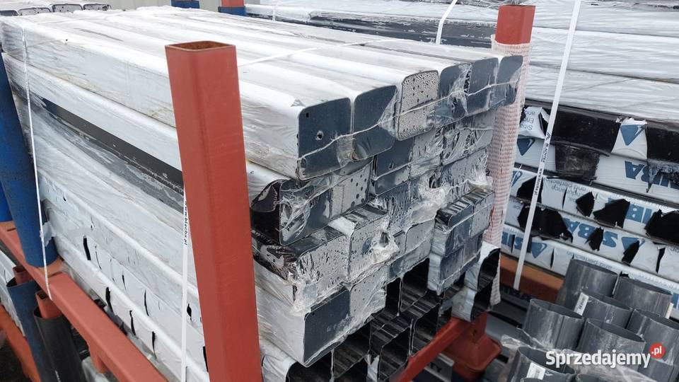 Rynny II gatunek metalowe czarne prostokątne Tarnów
