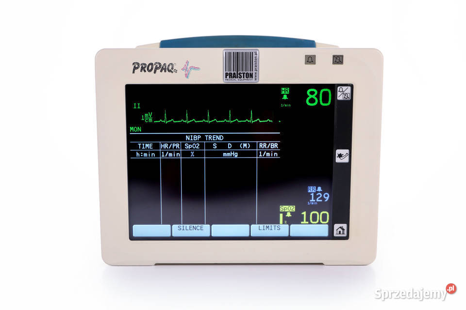 Monitor pacjentakardiomonitor WELCH ALLYN PROPAQ Sprzęt medyczny Leszno