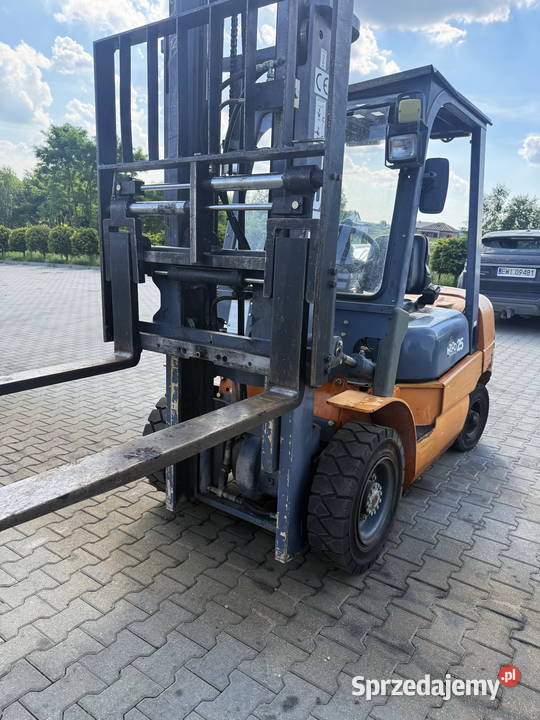 wózek widłowy HELI CPCD25 diesel ISUZU 2500 2012 Wózki widłowe Działoszyn