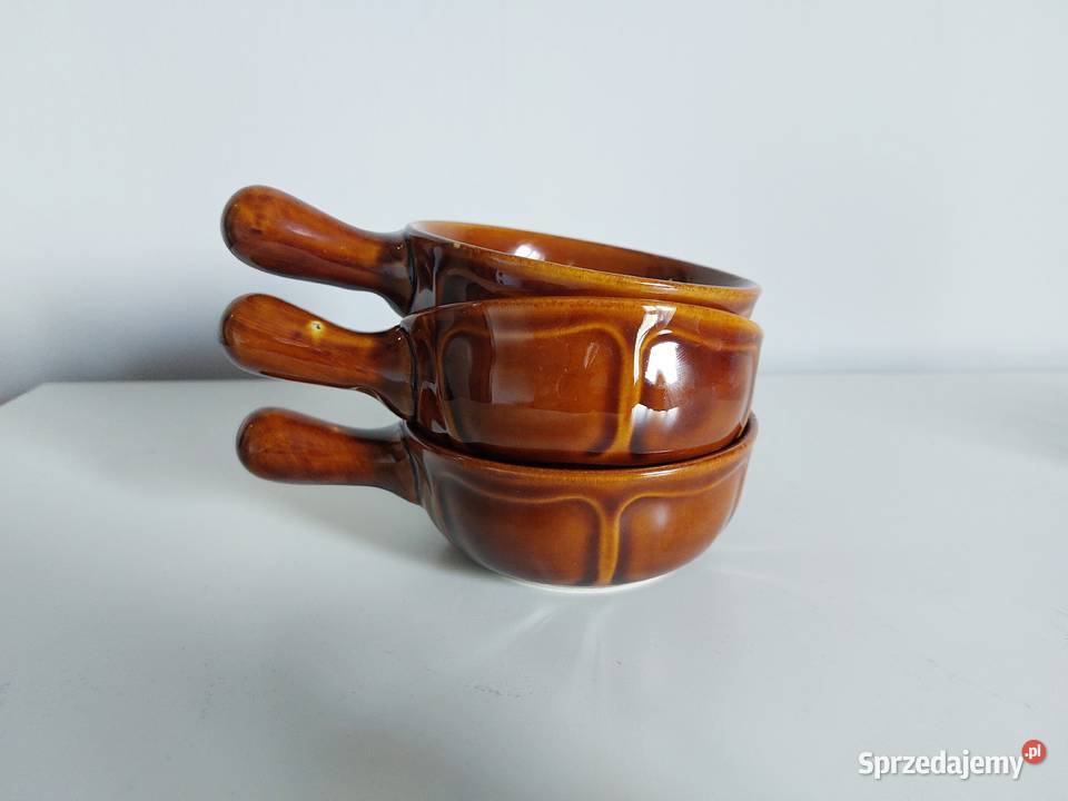 kokilkimiseczki z rączką 3 sztuki porcelit Poznań