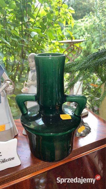 Wazon Zielony Ceramika Amfora Gdańsk