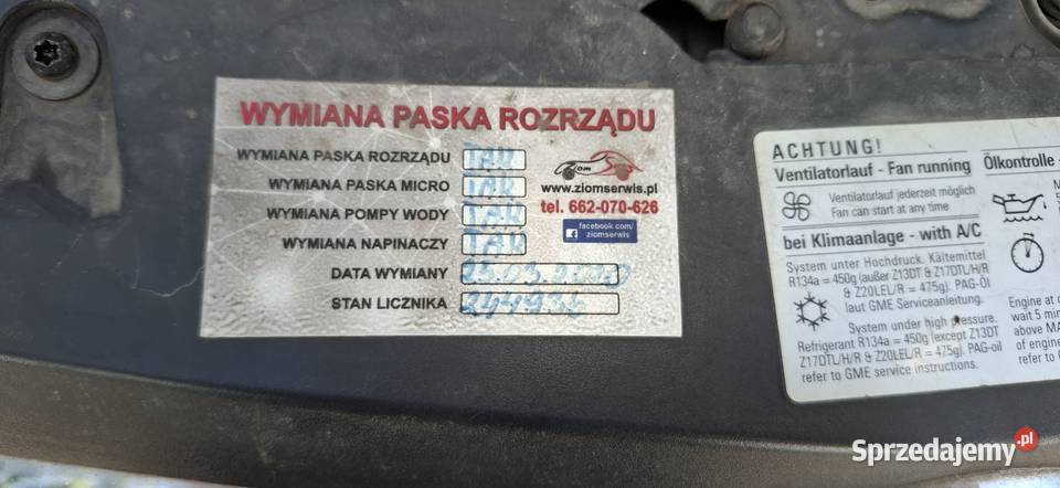 Opel Astra H 1 9 CDTI Kraków