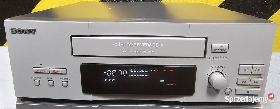 magnetofon kasetowy deck SONY TCEX66 SPRAWNY Kraków