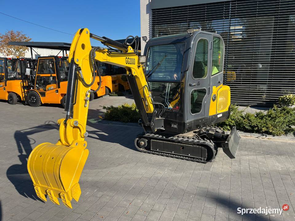 Koparka na gąsienicach Gnter Grossmann GG2000CAB Warszawa