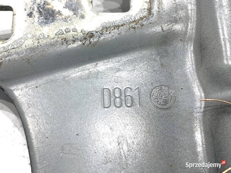 ZAWIAS MASKI LEWY PRZÓD ALFA STELVIO SUV Nero