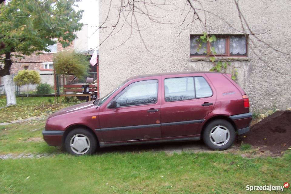 VW Golf 3 18 benzyna gaz 5 drzwi Radzionków